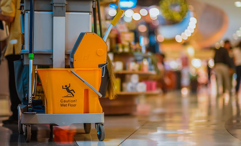 ¿Cuál es el objetivo del servicio de limpieza de locales comerciales?